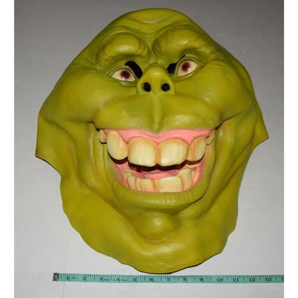 Officially Licensed Realistic Ghostbusters Slimer Latex Full Halloween Mask 2018